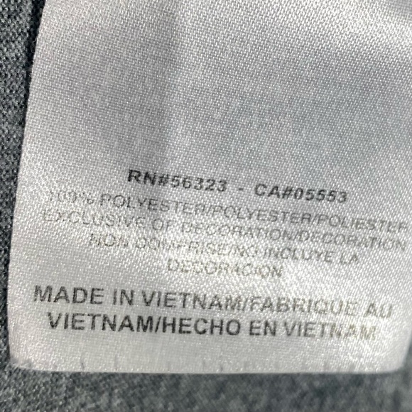 Nike Washington University in St. Louis Long Sleeve Dri-Fit Shirt Heather Grey M - Picture 8 of 9